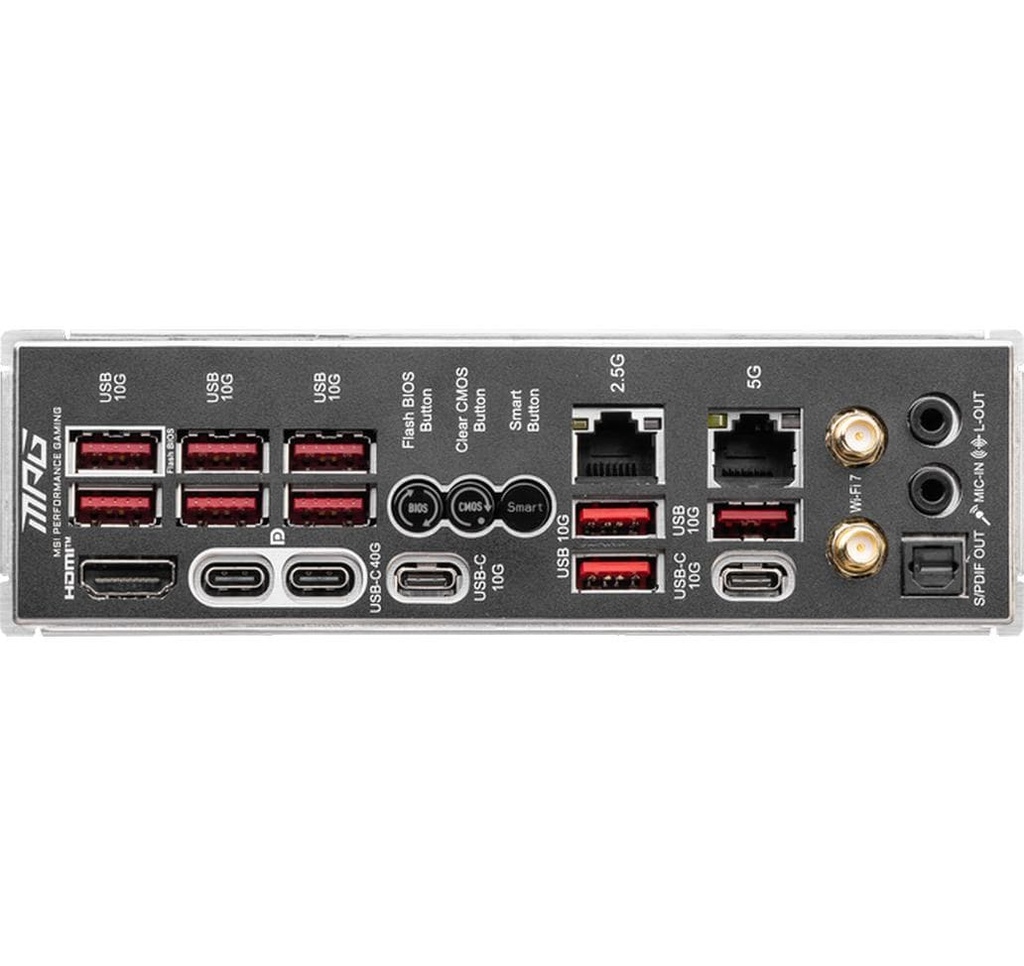 MSI MPG X870E CARBON WIFI, AM5, ATX-4