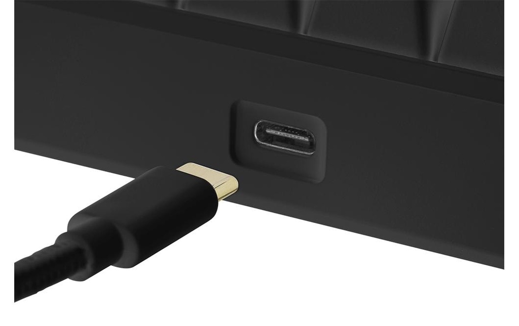 Deltaco TKL Gaming Keyboard mech RGB, black-2