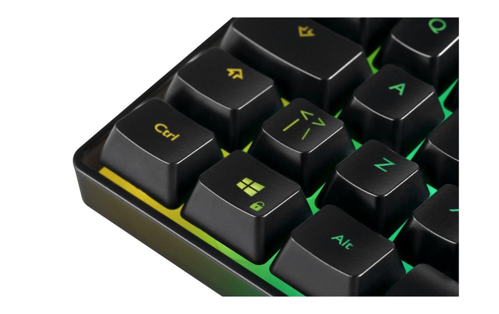 Deltaco TKL Gaming Keyboard memb RGB, black-6