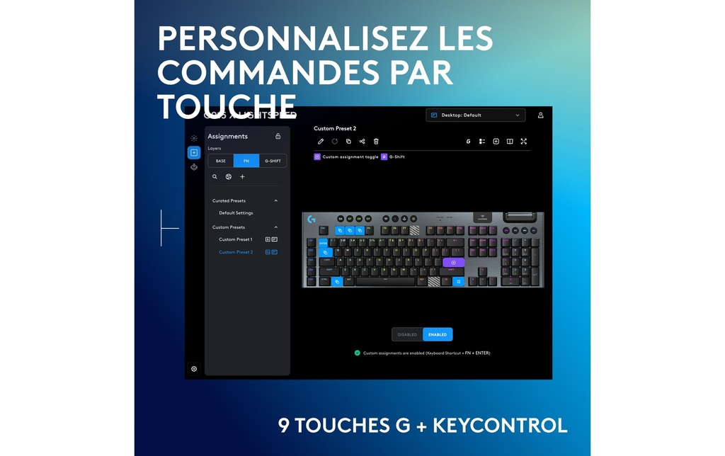 Logitech G915 X Lightspeed Gaming Keyboard-3