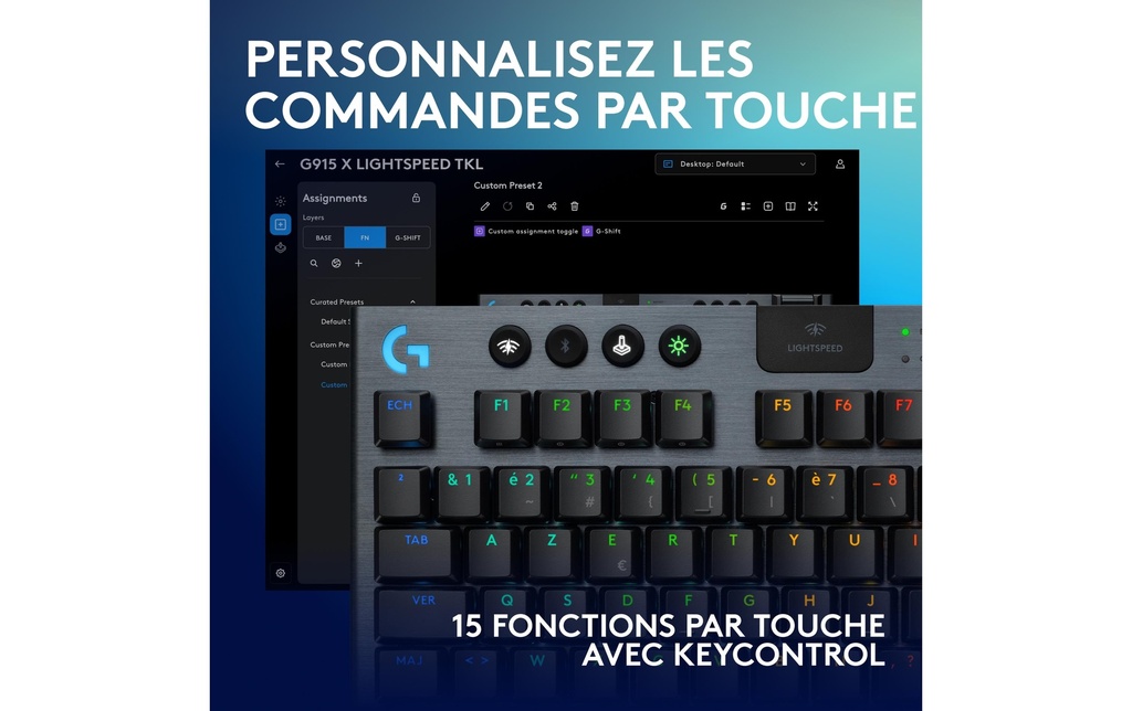 Logitech G915 X Lightspeed TKL Gaming Keybo-3