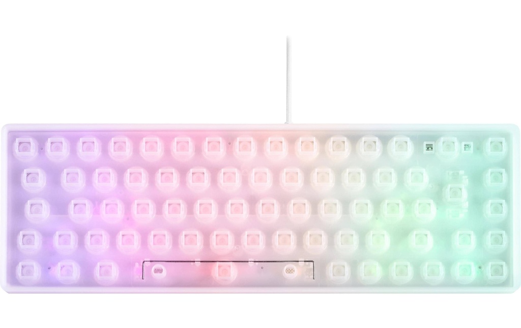 Deltaco GAM-158-W RGB, White-7