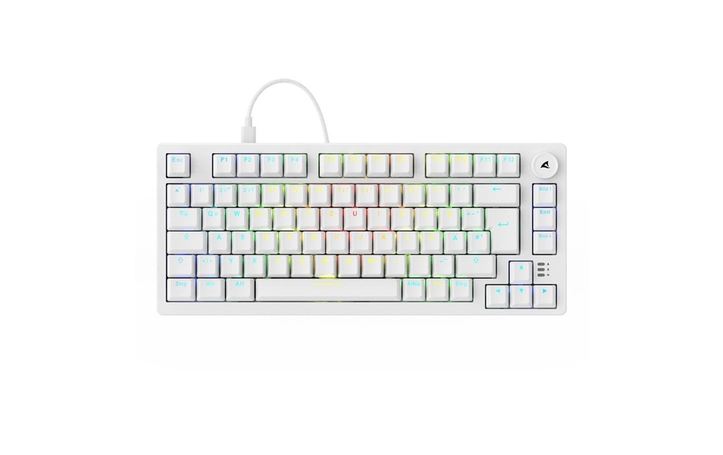 Sharkoon SGK25 white-0