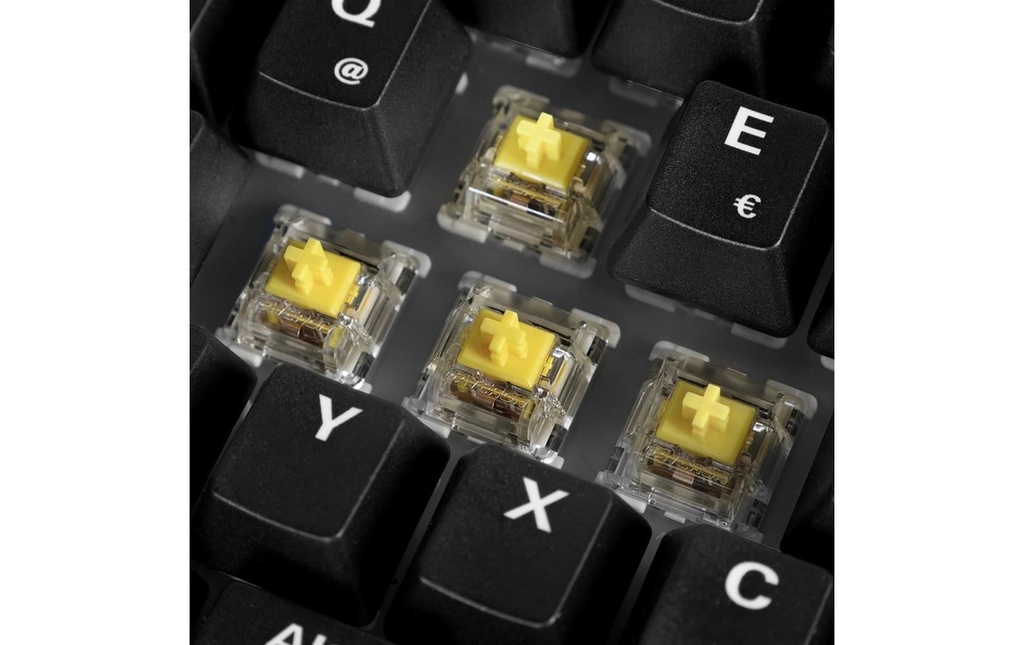 Sharkoon Skiller SGK50 S2 Wood PBT DE-4