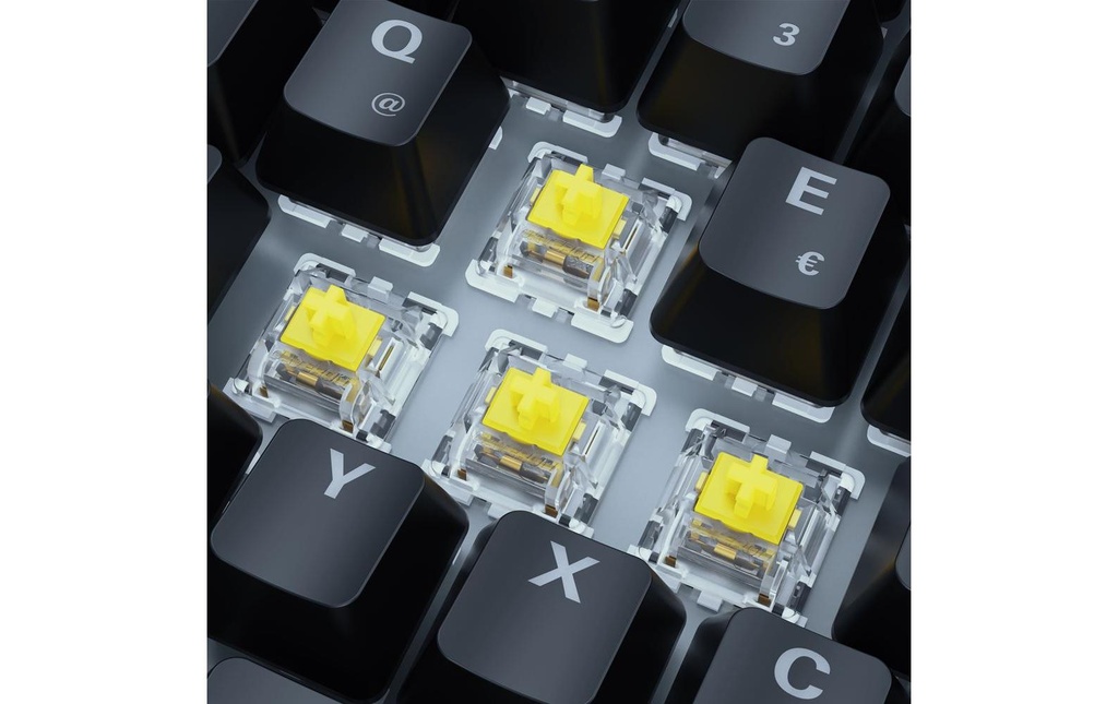 Sharkoon SGK50 S3 bk Gateron Yellow DE-2