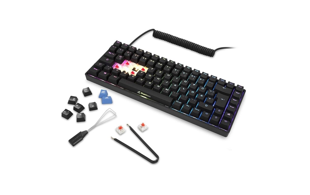 Sharkoon SGK50 S3 bk Gateron Yellow DE-7