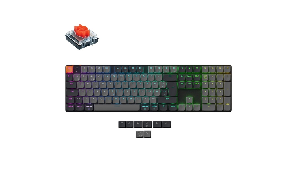 Keychron K5 QMK v2 Red Switch, CH-1