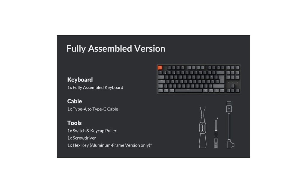 Keychron K8 QMK v2 Brown Switch, CH-5