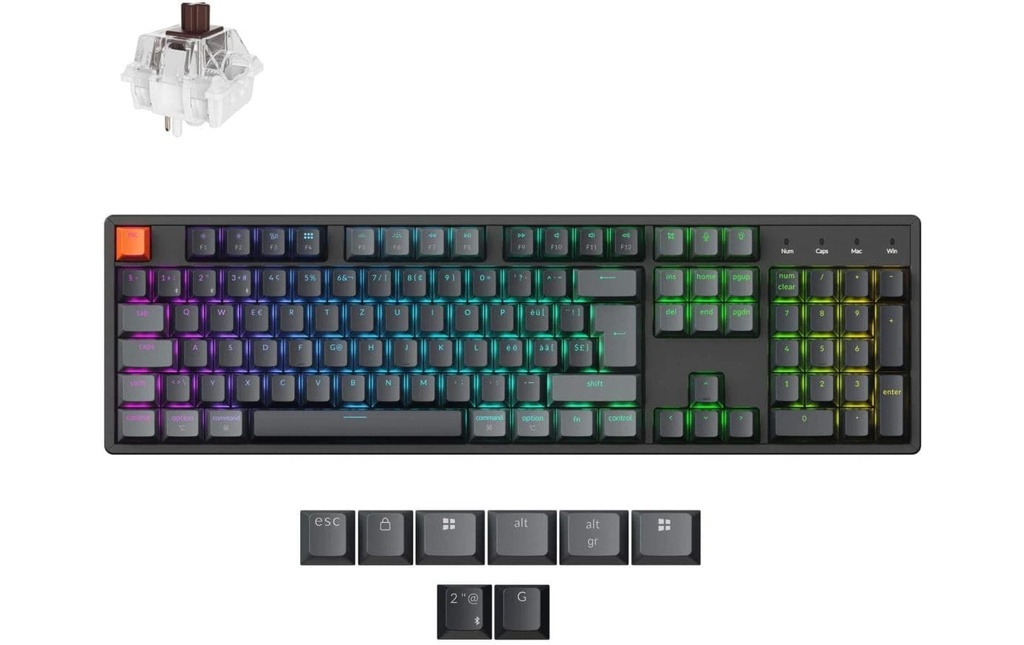 Keychron K10 QMK v2 Red Switch, CH-1