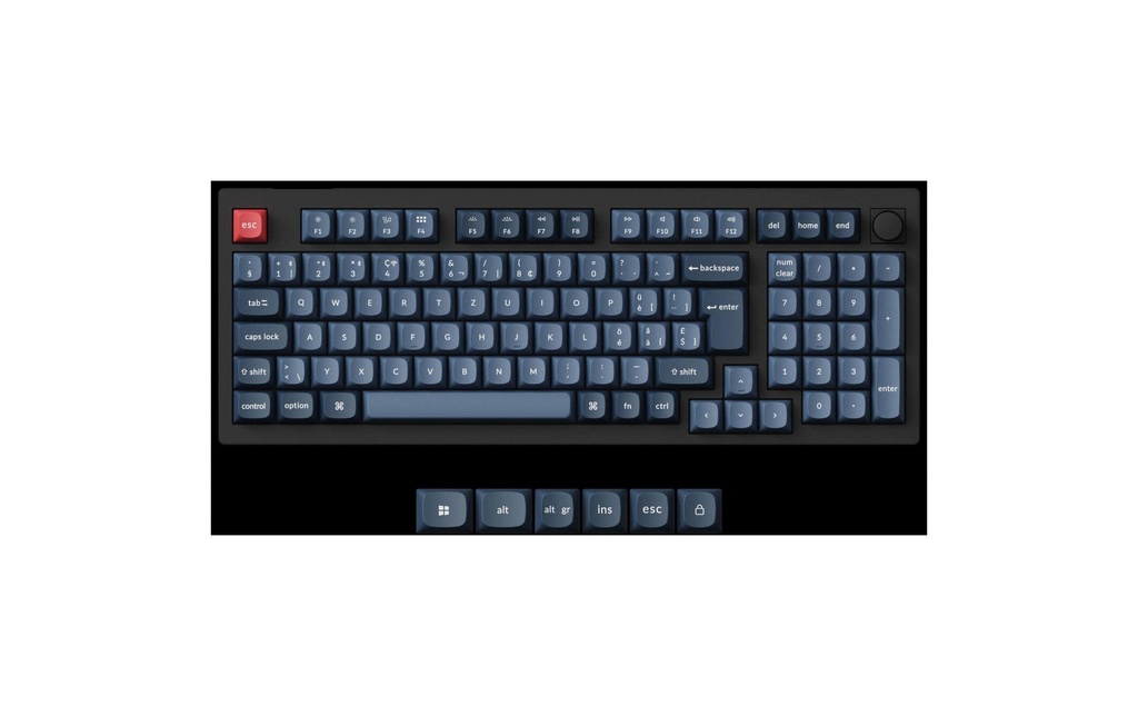 Keychron V5 Max Black Red Switch, CH-4