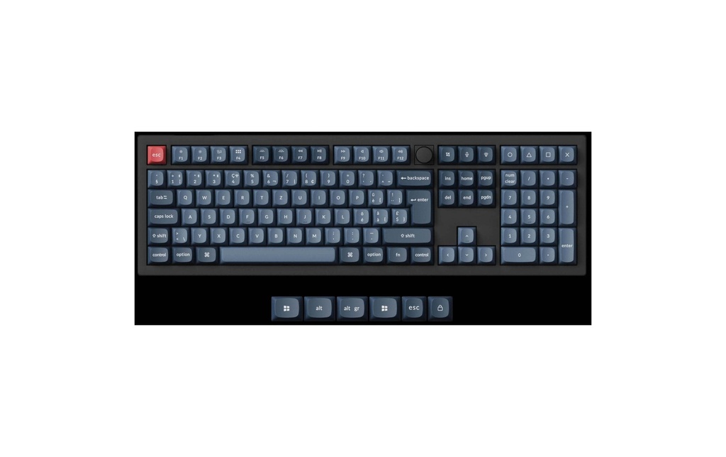 Keychron V6 Max Black Brown Switch, CH-4