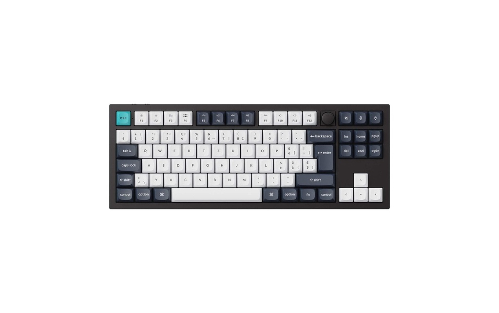 Keychron Q3 Max Black QMK Brown Switch, CH-0