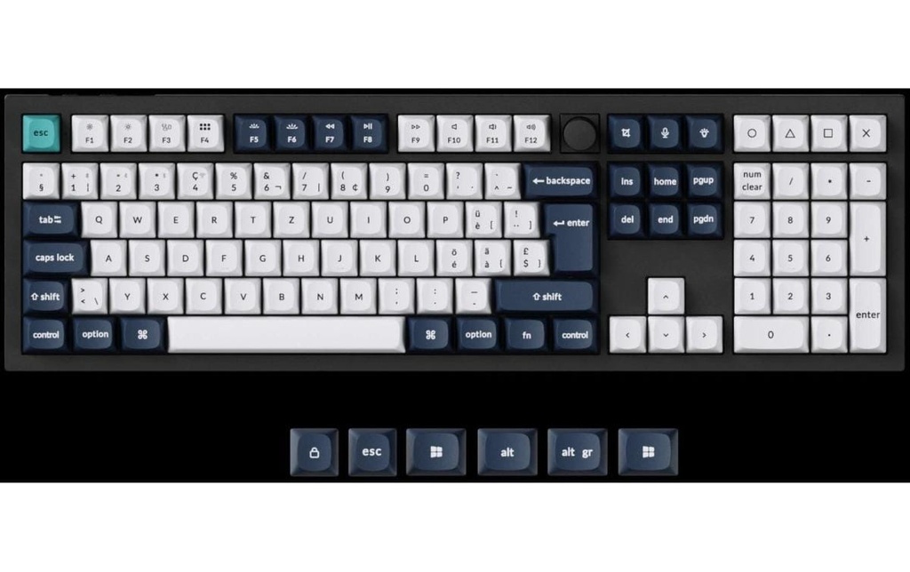 Keychron Q6 Max Black QMK Brown Switch, CH-3