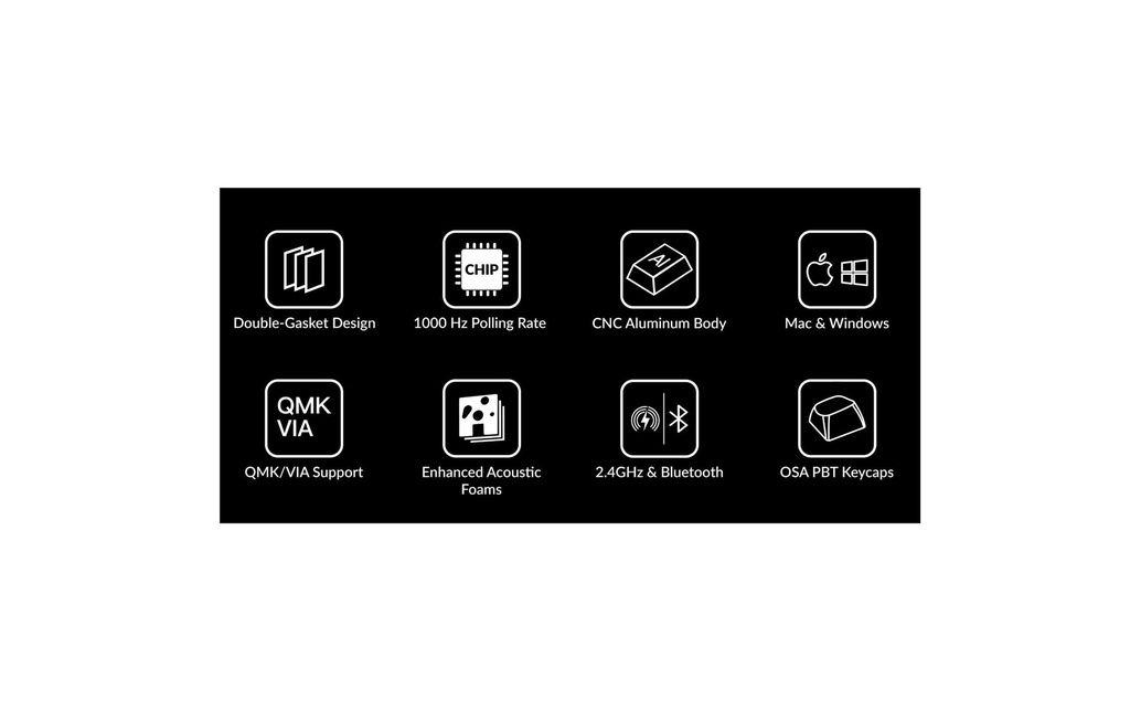 Keychron Q10 Max Black QMK Red Switch, CH-6