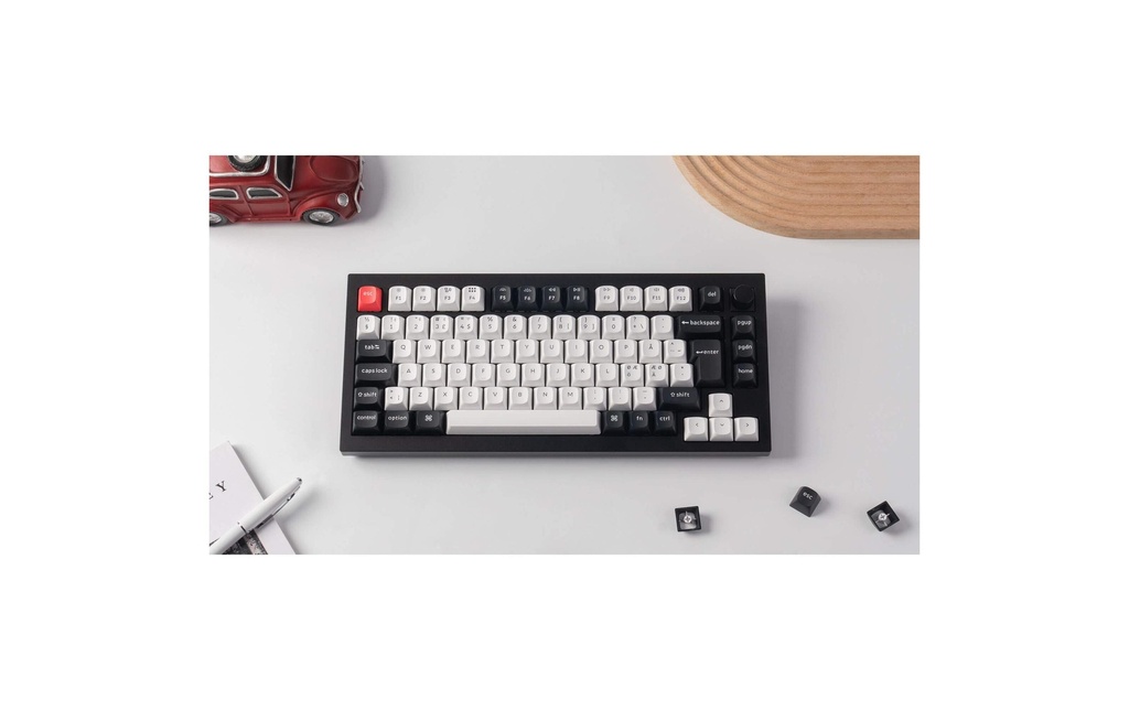 Q1 HE Carbon Black QMK Magnetic Switch, CH-2