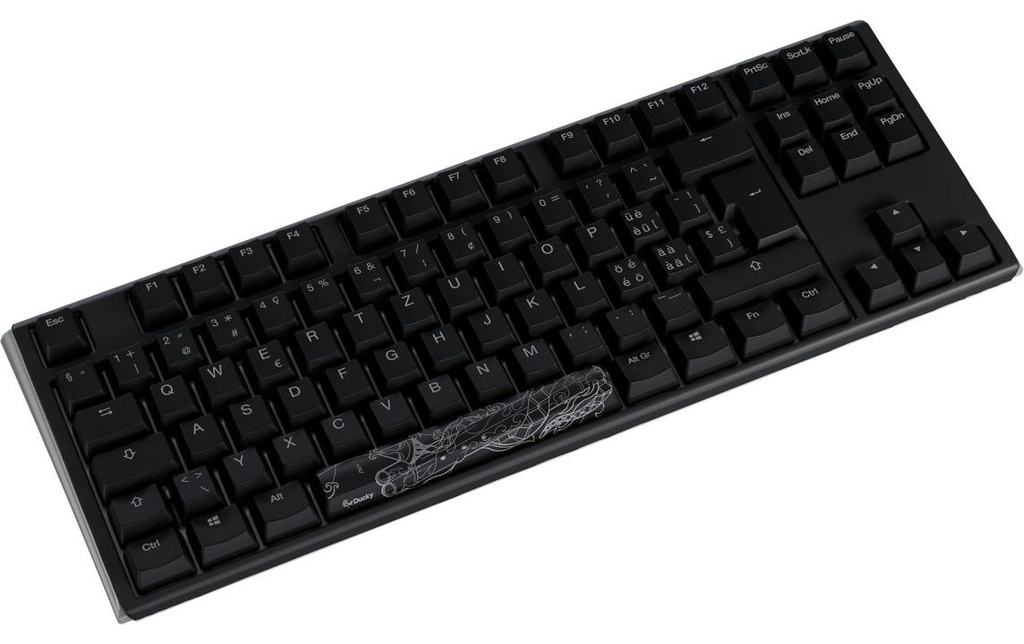 Ducky ONE 3 TKL Classic MX Cherry Red BLK-2