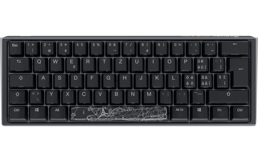Ducky ONE 3 Mini Classic MX Cherry Red BLK-2