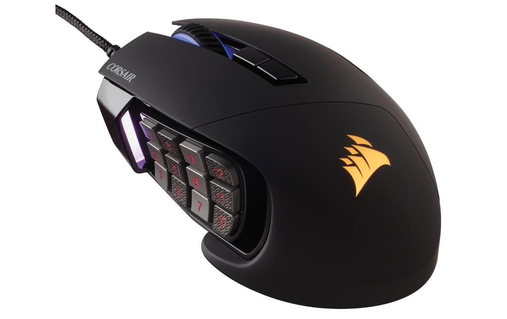 Corsair Scimitar RGB Elite, schwarz-7