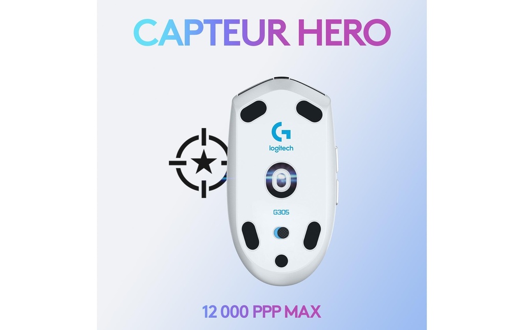 Logitech G305 white-6