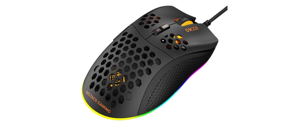 Deltaco Gaming Mouse DM210 RGB-3