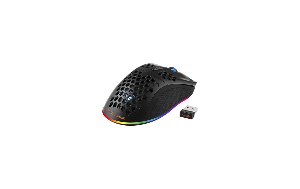Deltaco Gaming Mouse Wireless DM220 RGB-4