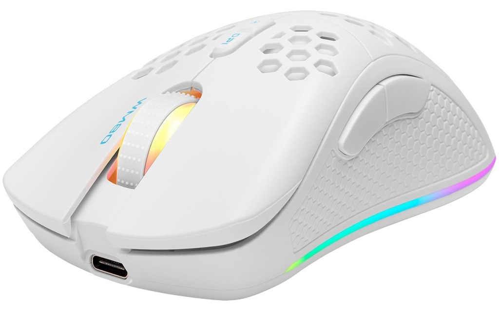 Deltaco Gaming Mouse Wireless WM80 RGB-0