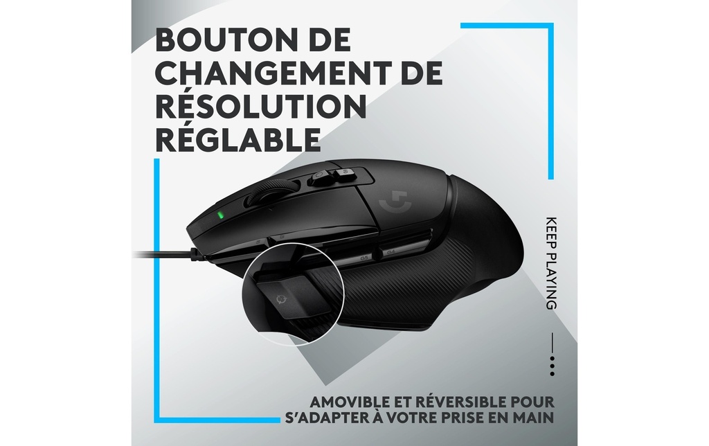 Logitech G502 X black-6