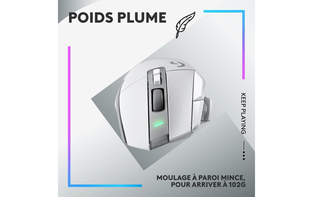 Logitech G502 X Lightspeed white-5