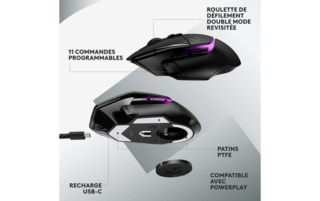 Logitech G502 X Plus black-6