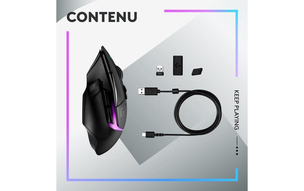 Logitech G502 X Plus black-8
