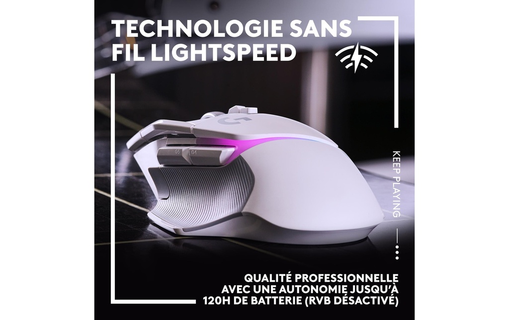 Logitech G502 X Plus white-2