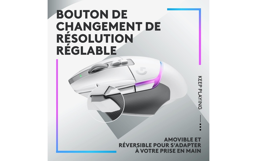 Logitech G502 X Plus white-5