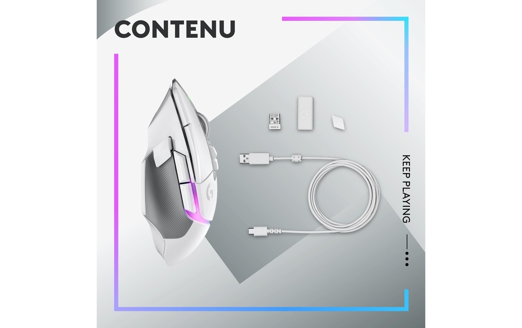 Logitech G502 X Plus white-8