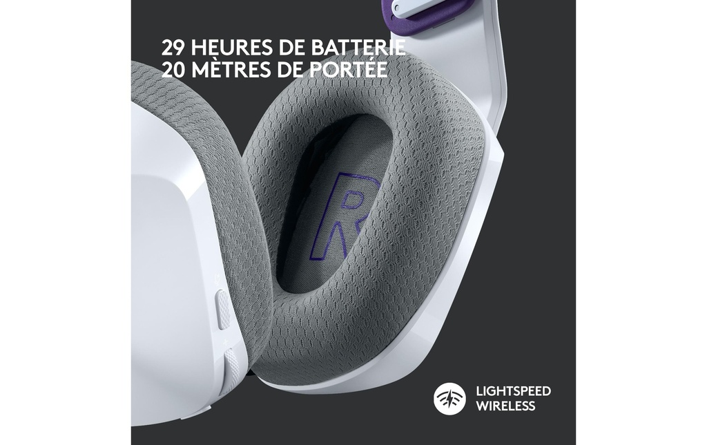 Logitech, Headset G733 Lightspeed Weiss-2
