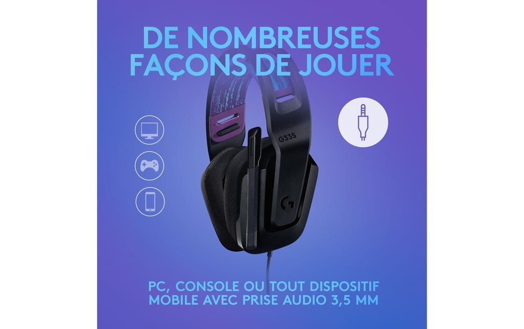 Logitech G335 Gaming black-4