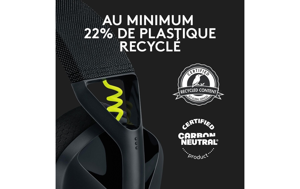 Logitech, Headset G435 Gaming Lightspeed Sc-6