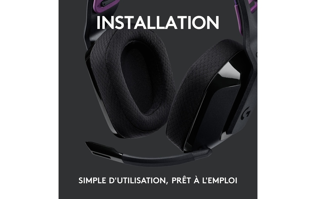 Logitech G535 Lightspeed Gaming Headset-3