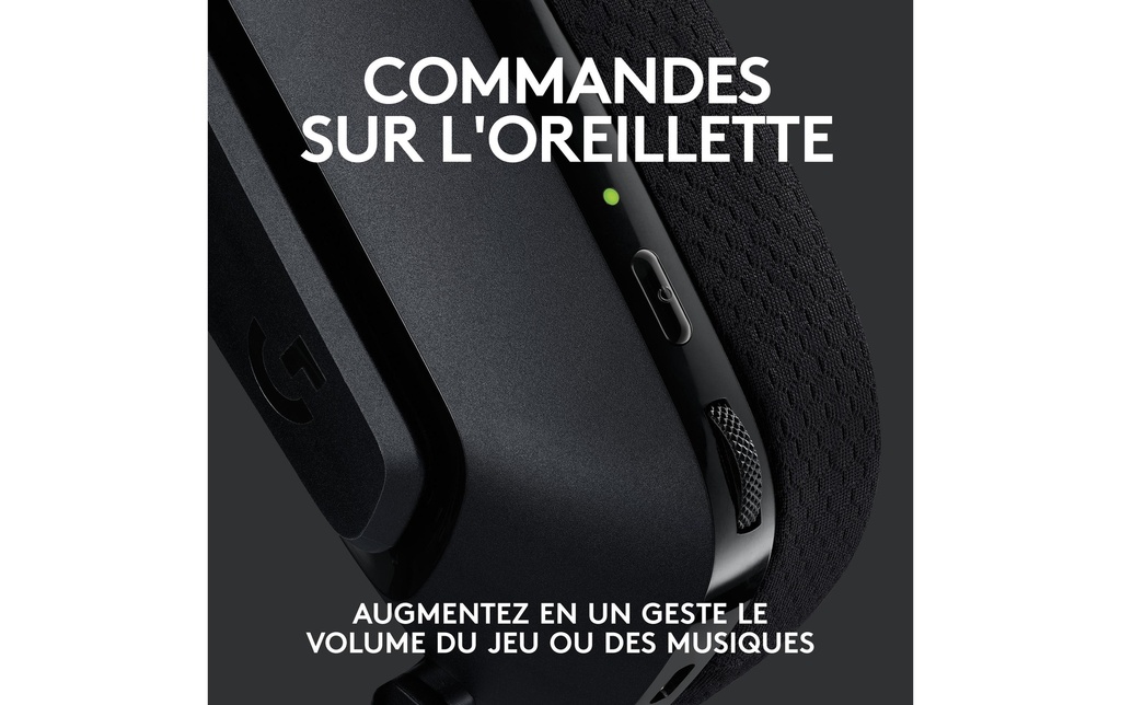 Logitech G535 Lightspeed Gaming Headset-6