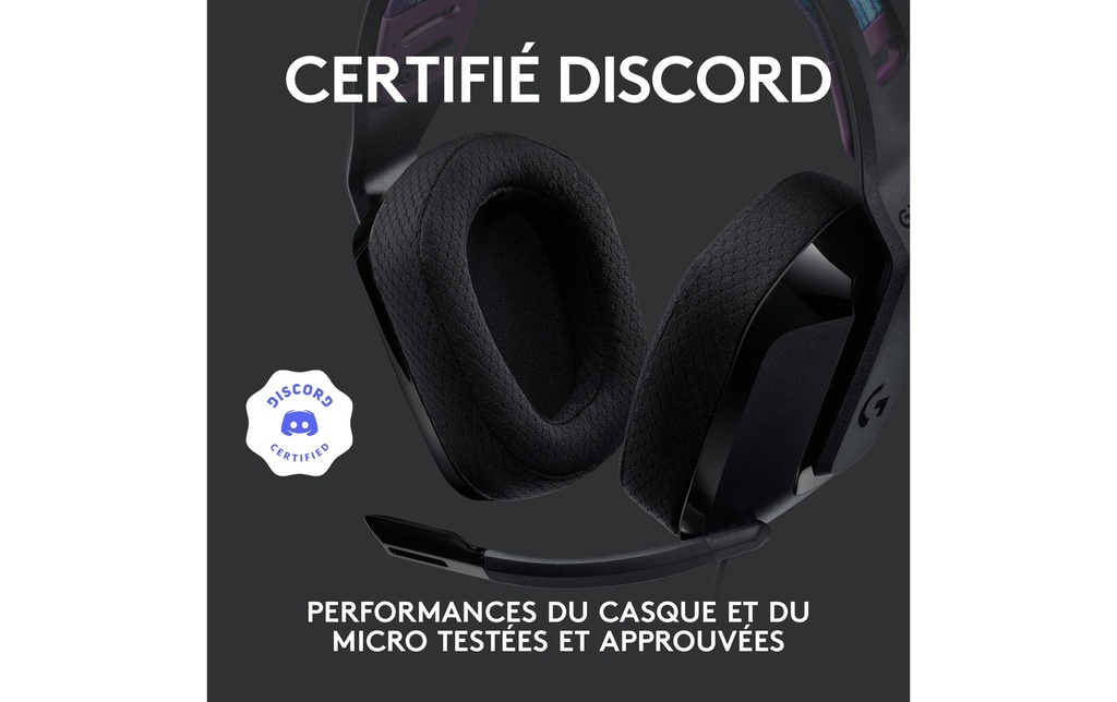 Logitech G535 Lightspeed Gaming Headset-7
