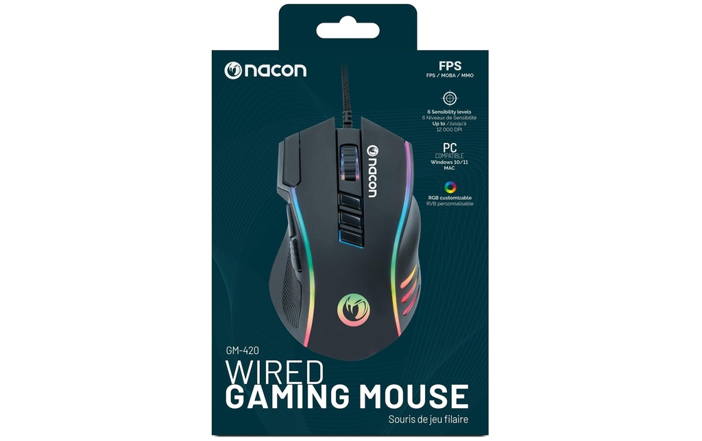 Nacon GM-420 Wired Gaming Mouse-3
