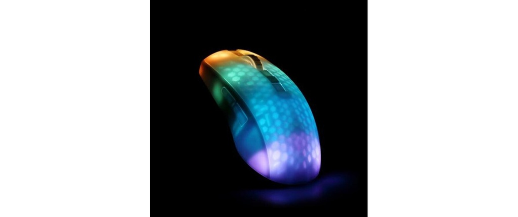 Deltaco Gaming Mouse DM310 RGB white/Trans-7