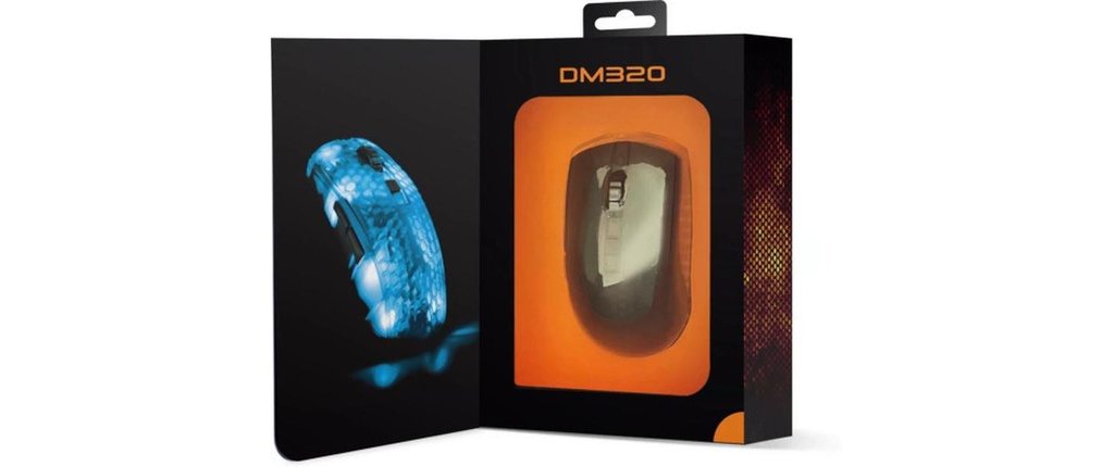 Deltaco Wireless DM320 RGB black/Trans-2