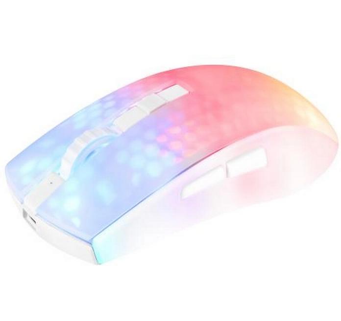 Deltaco Wireless DM320 RGB white/Trans-5