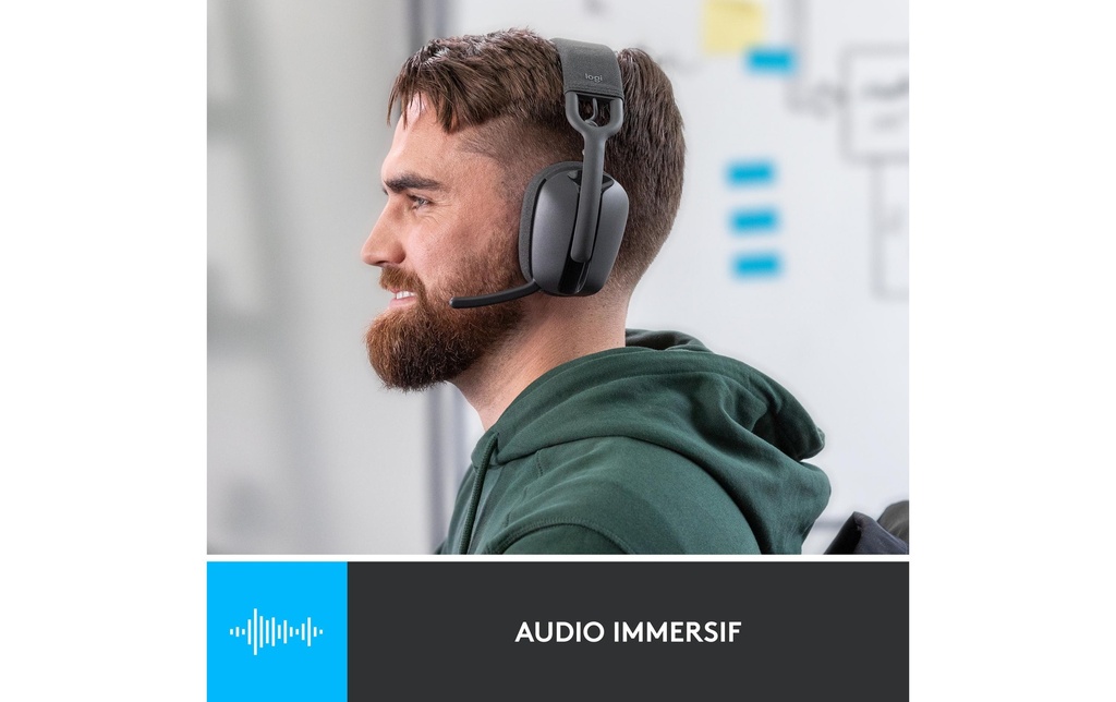 Logitech, Headset Zone Vibe 100 Graphite-3