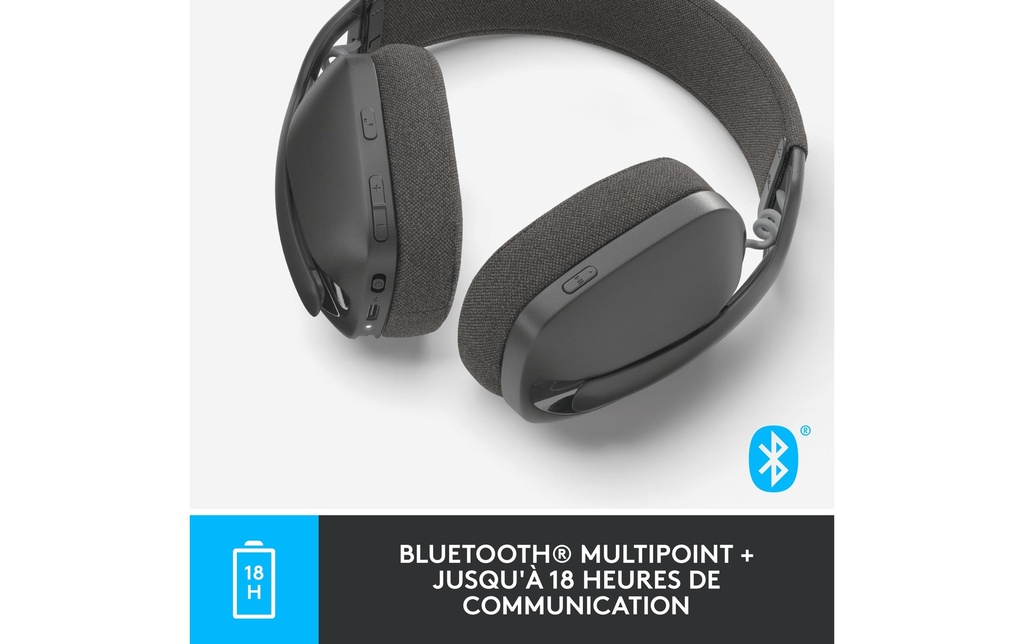 Logitech, Headset Zone Vibe 100 Graphite-4