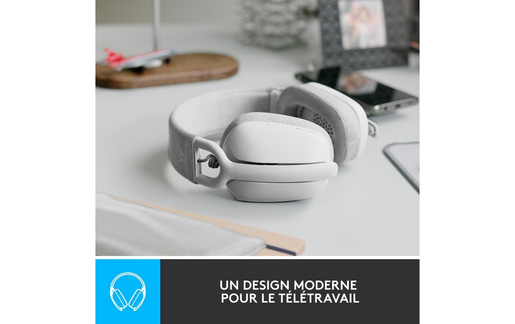 Logitech, Headset Zone Vibe 100 Weiss-1