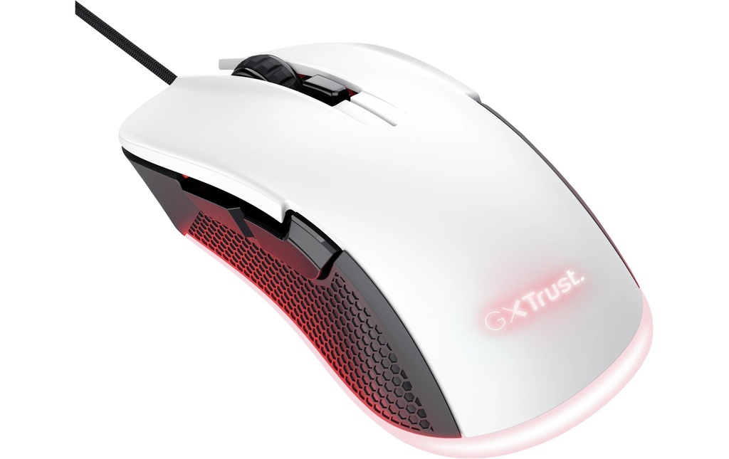 Trust, Gaming-Maus GXT922 Ybar Weiss-1