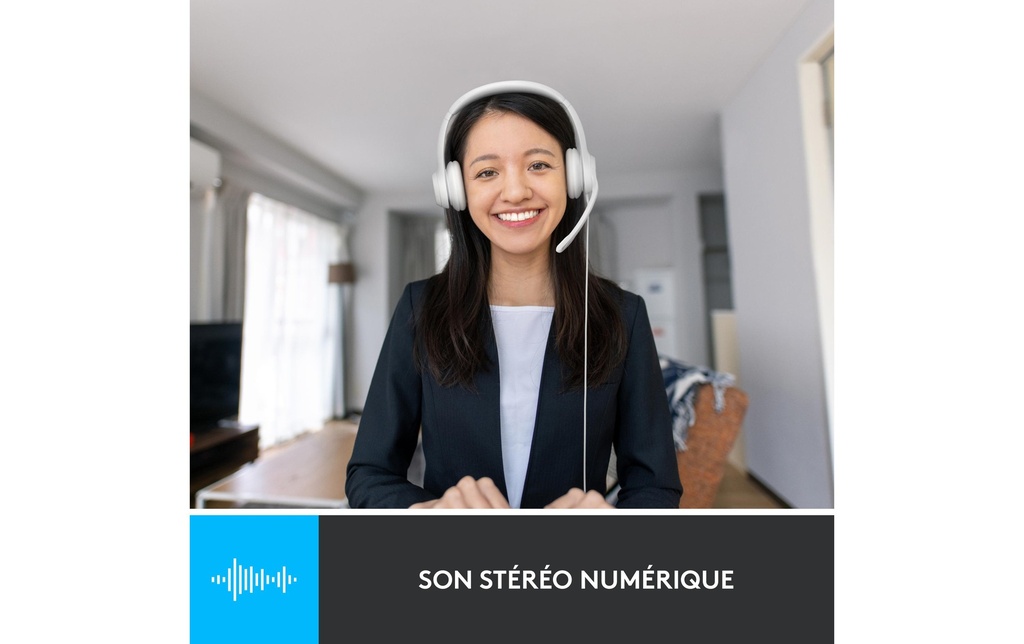 Logitech, Headset H390 USB Stereo-1