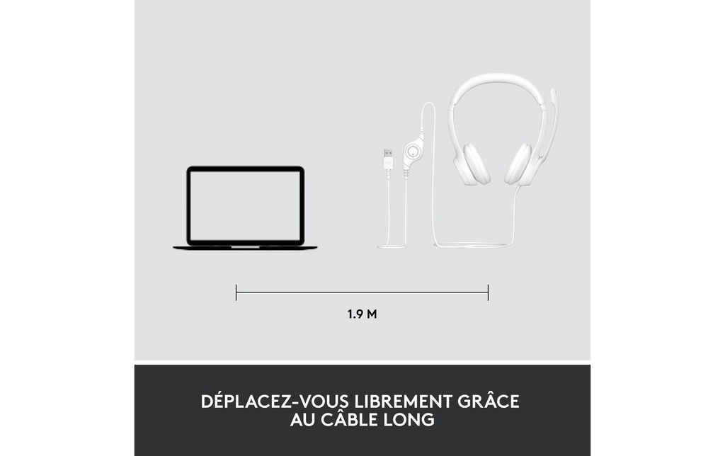 Logitech, Headset H390 USB Stereo-7