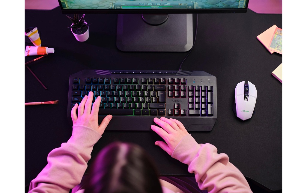 Trust, Gaming-Maus GXT110 Felox Weiss-6